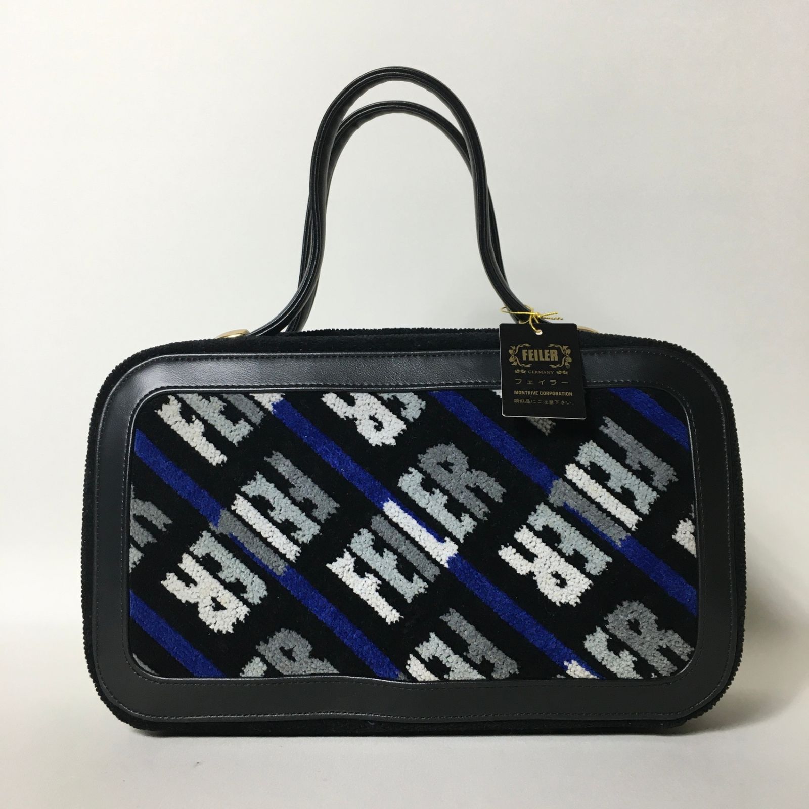 2508-48｜美品｜フェイラー ハンドバッグ シュニール織 レザー