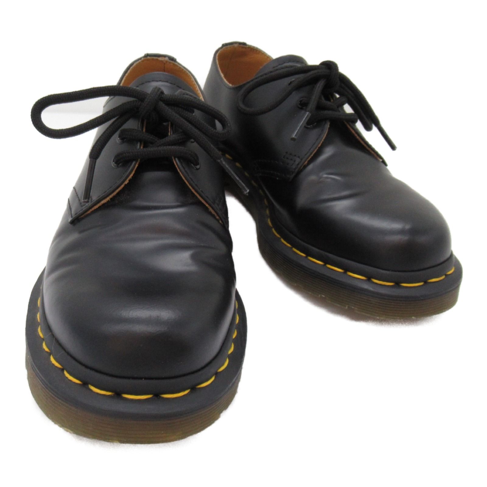 ドクターマーチン Dr.Martens メンズ シューズ 1461 3ホール ギブソン 10085 ブラック レザー 1461 3ホール ギブソン レディース Used A