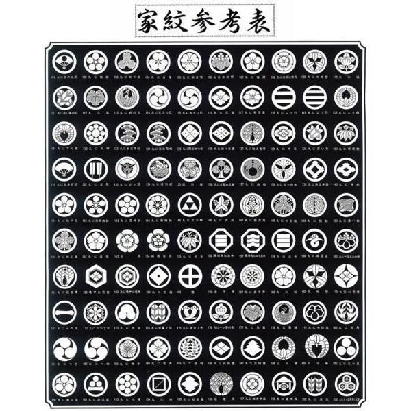 黒紋付男着物