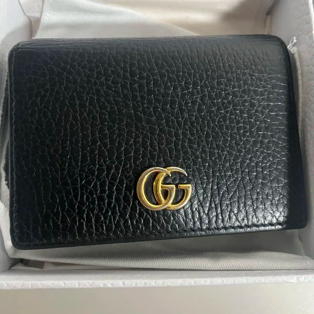 GUCCI グッチ GG マーモント 財布 ブラック