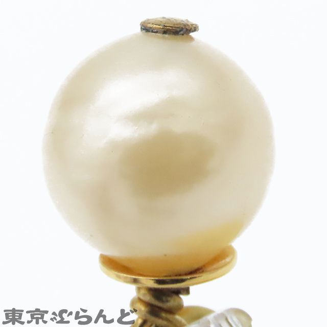 シャネル CHANEL パール カフスボタン 94A ゴールド メタル