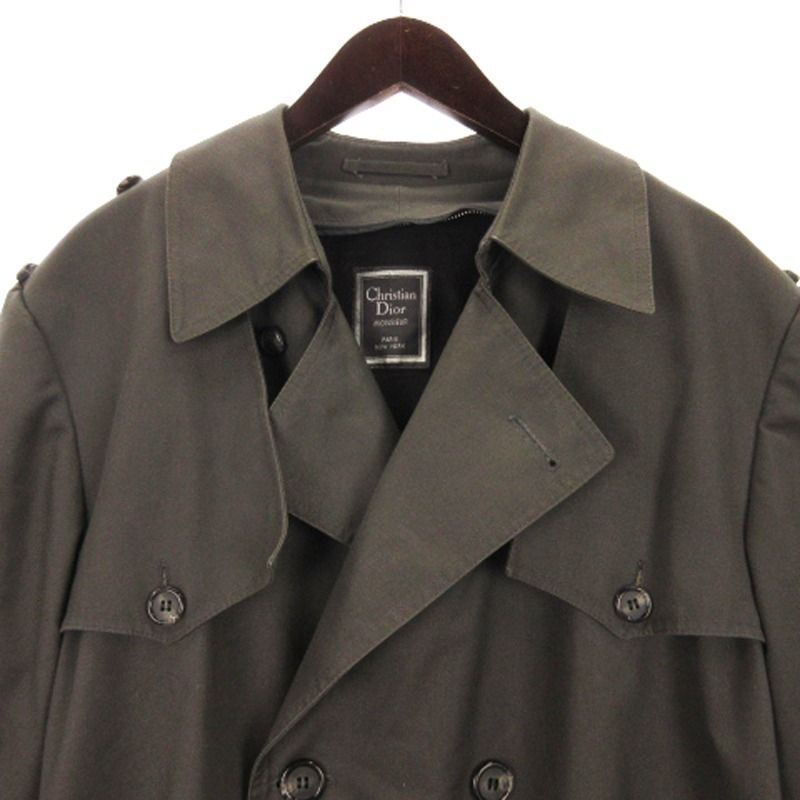 Christian Dior Monsieur トレンチコート 38R 古着 クリスチャンディオール Christian Dior MONSIEUR トレンチ