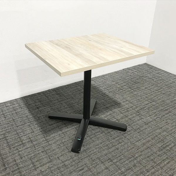 ミーティングテーブル 完成品 ミーティングテーブル キャスター付 オカムラ ブラウン