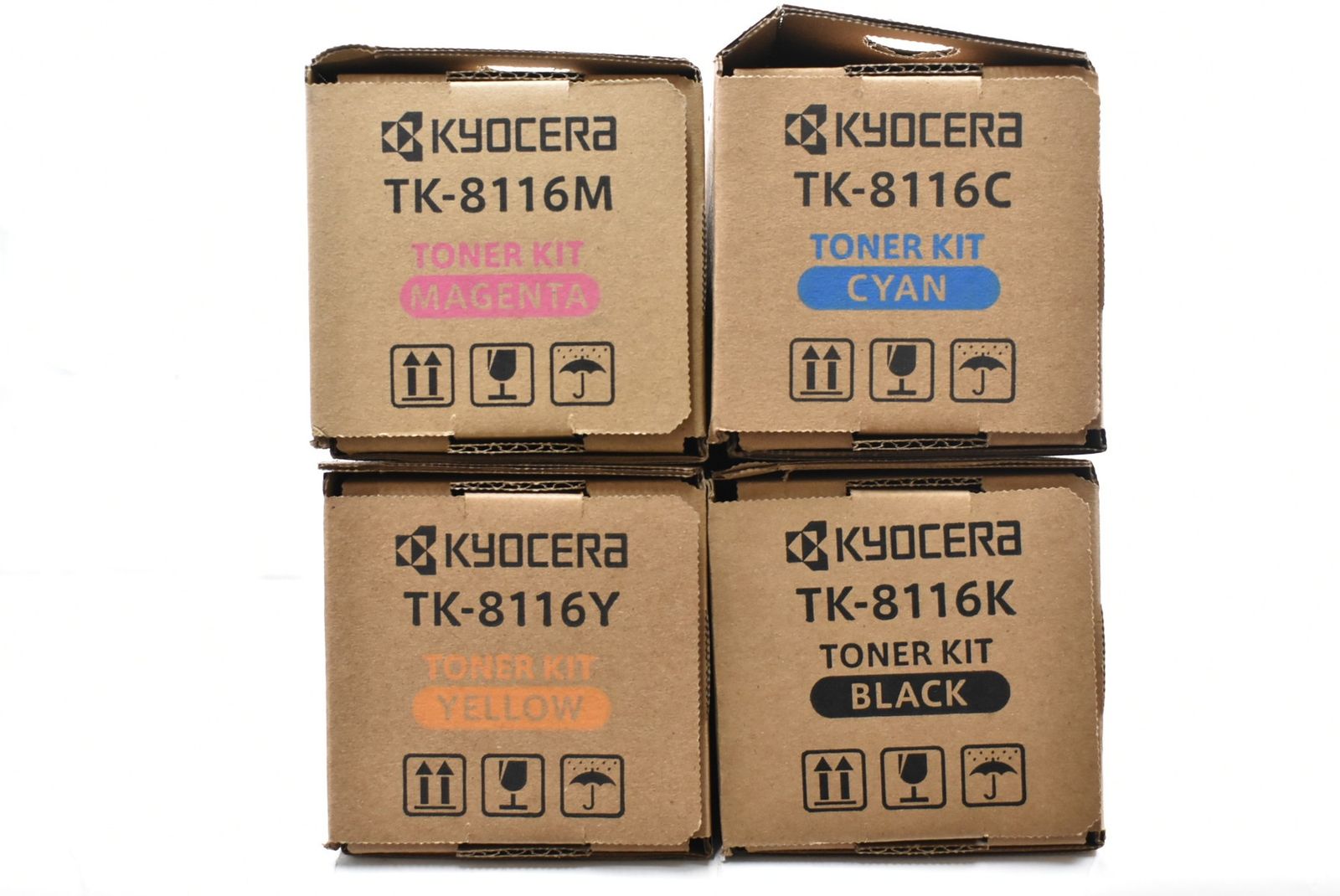 ♥ 京セラ 純正 トナー TK-8116 4色 シアン マゼンタ イエロー ブラック KYOCERA ITX2FORSLGCU -L38-byebye