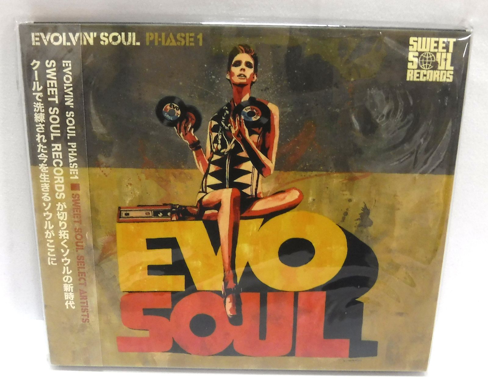 M[パケ3]0278 EVOLVIN' SOUL PHASE1 SWEET SOUL SELECT ARTISTS