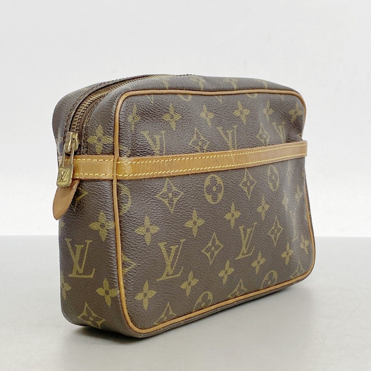 5id5048 ルイヴィトン クラッチバッグ モノグラム コンピエーニュ23 M51847 ブラウン メンズ