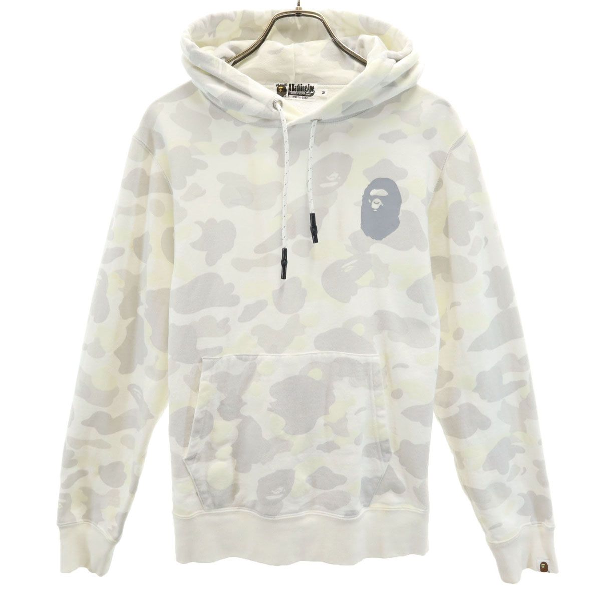 A BATHING APE アベイシングエイプ 日本製 蓄光 長袖 スウェット 