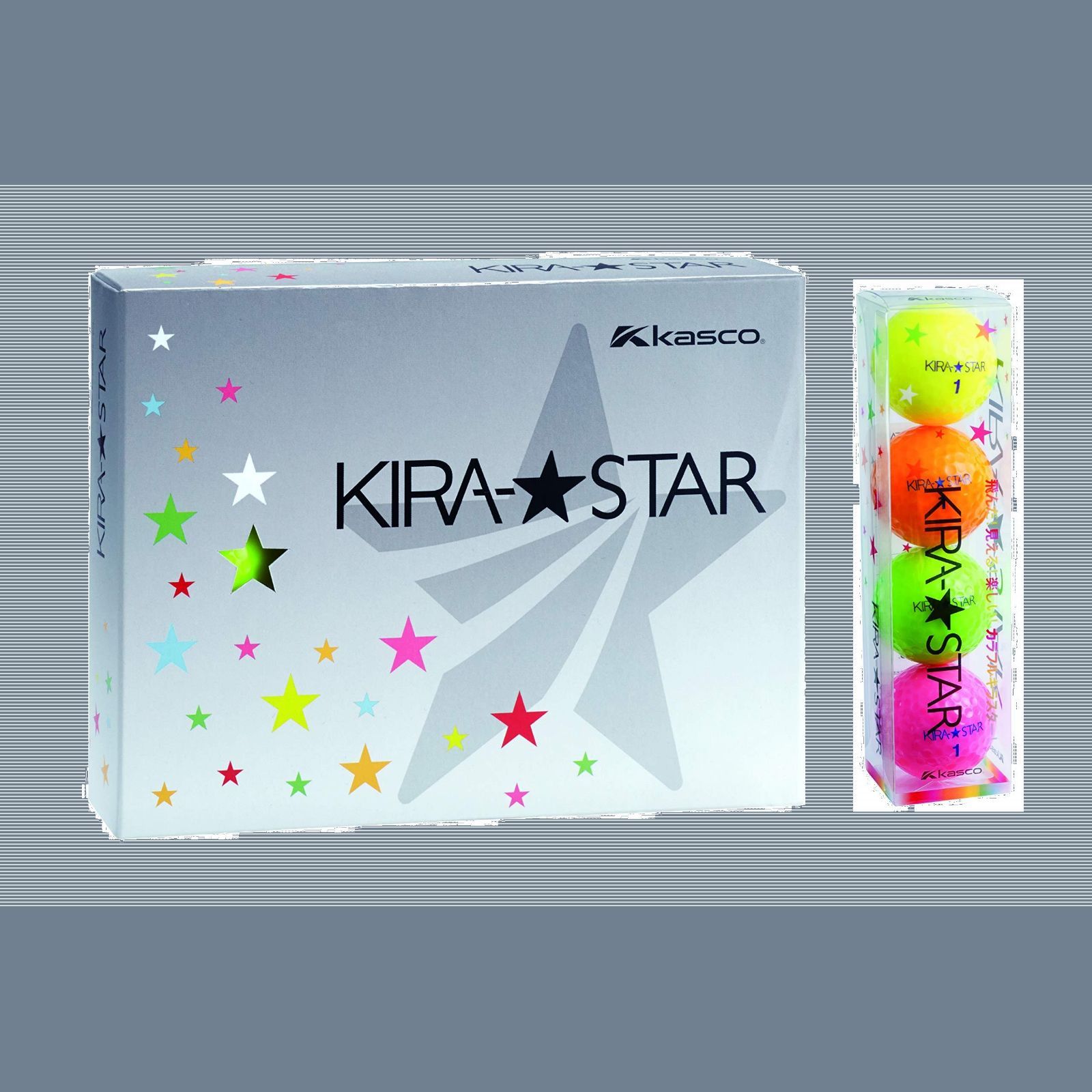 キャスコ(Kasco) ゴルフボール KIRA STAR2 キラスター2N SEAL限定商品 
