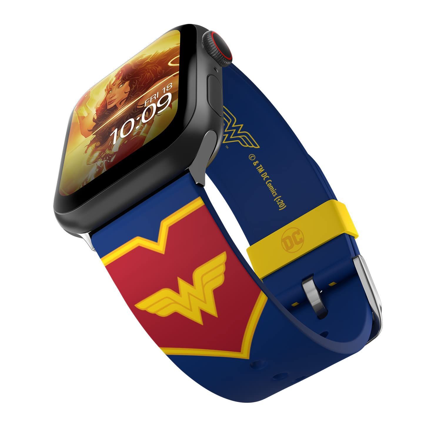 【フォロー割】交換 バンド、スマートウォッチ ベルト、アップルウォッチ シリーズに対応 サイズ watch 38mm 40mm Apple 41mm 42mm タクティカル 44mm 45mm コンパチブル ワンダーウーマン アダプター