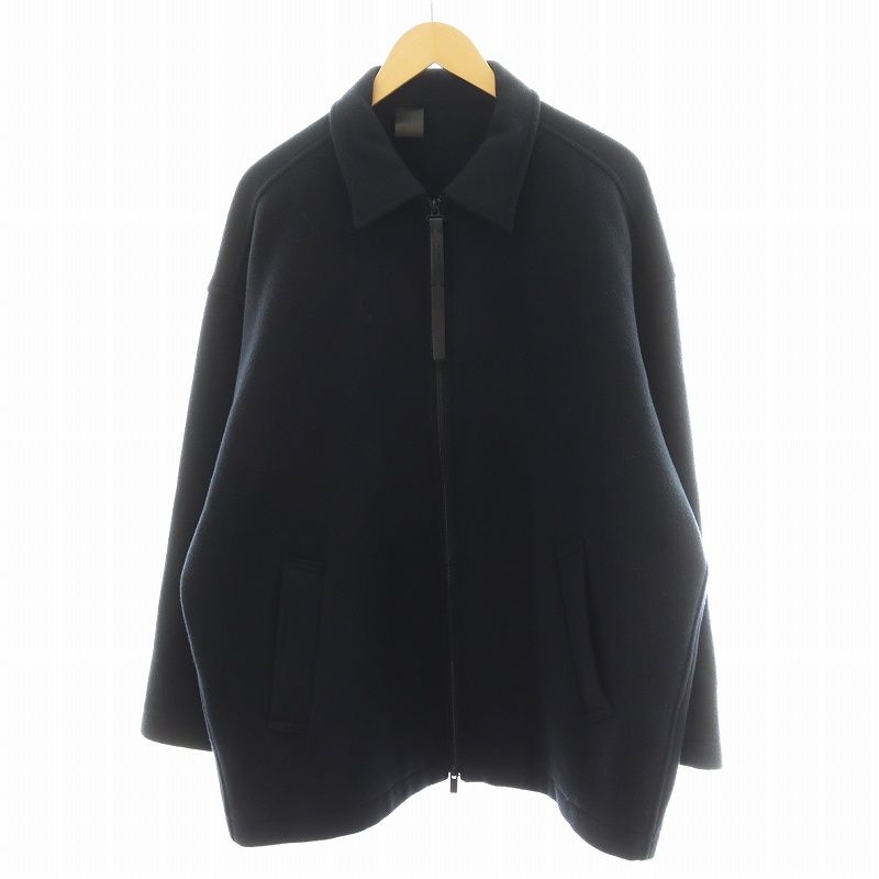 ミスターハリウッド N.HOOLYWOOD Zip Blouson ジャンパー ブルゾン ウール 36 黒 ブラック 2222-BL06-007 |AN38
