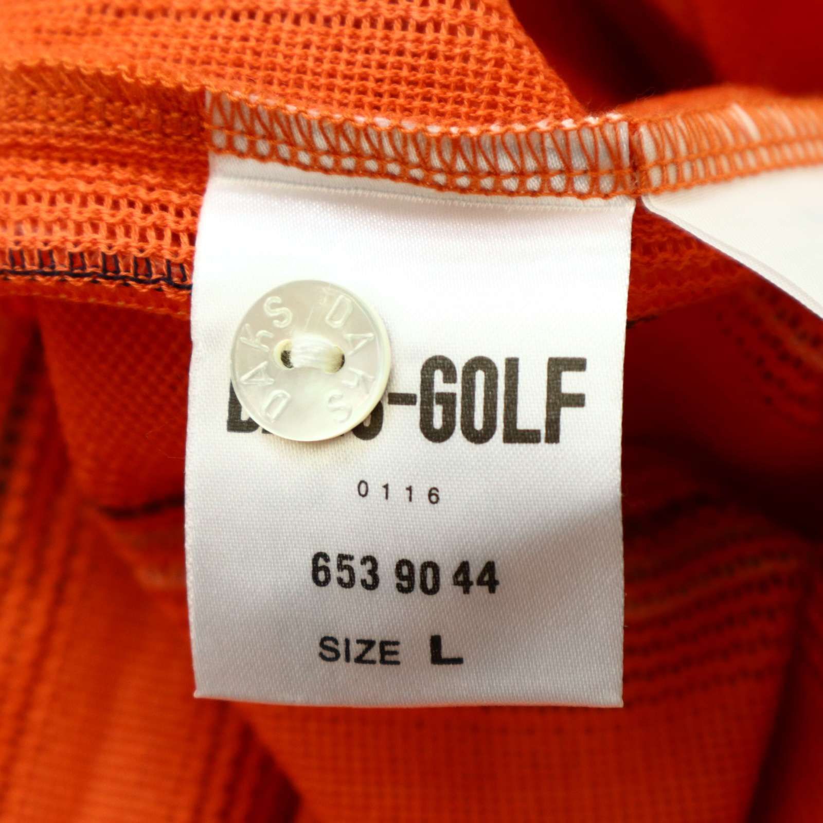 DAKS GOLF ダックス ゴルフ 春夏☆ ストライプ 半袖 ポロシャツ
