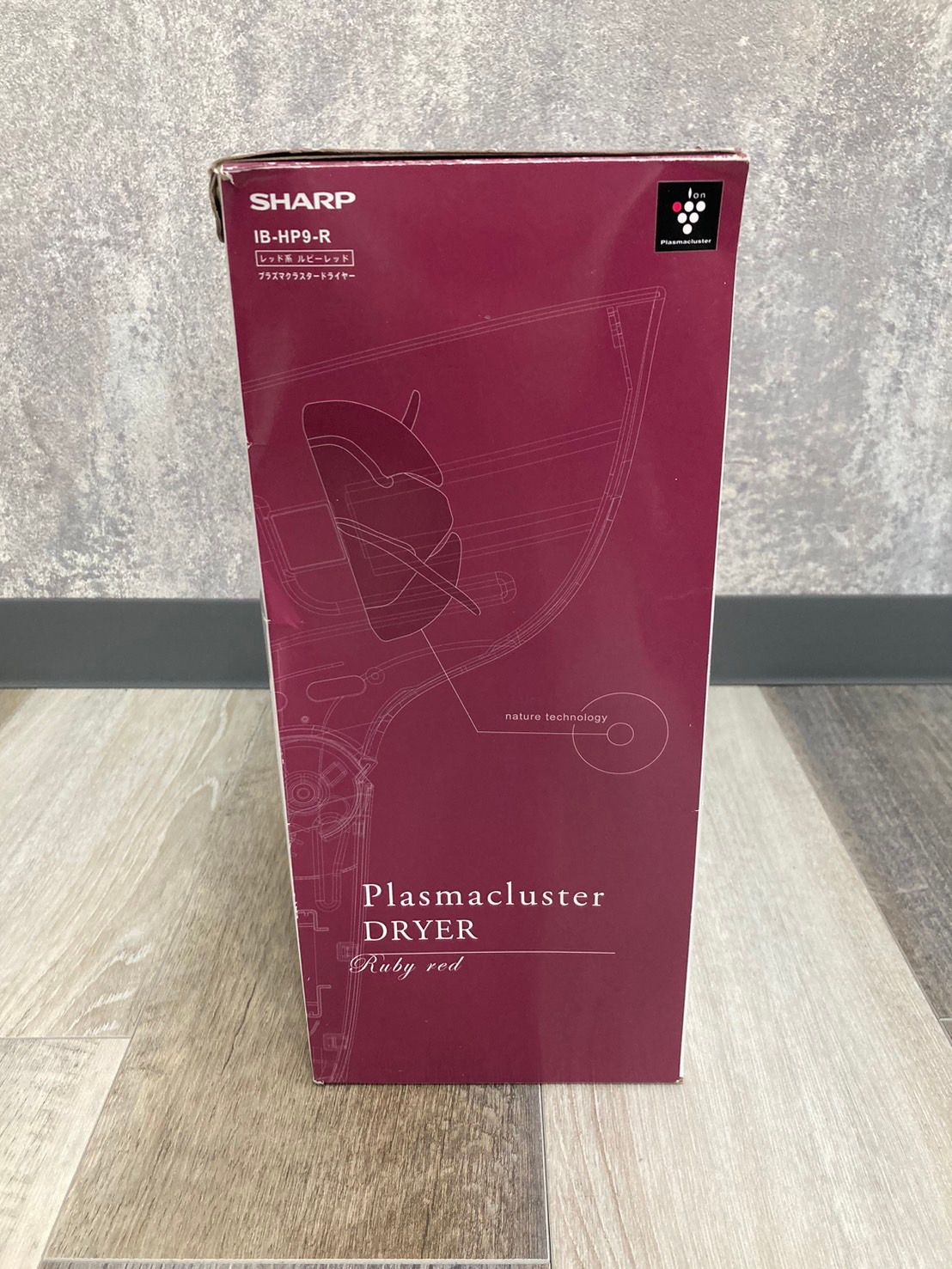 SHARP 売り急が プラズマクラスタードライヤー IB-HP9-Rルビーレッド SHARP 売り急が プラズマクラスタードライヤー IB-HP9-Rルビーレッド