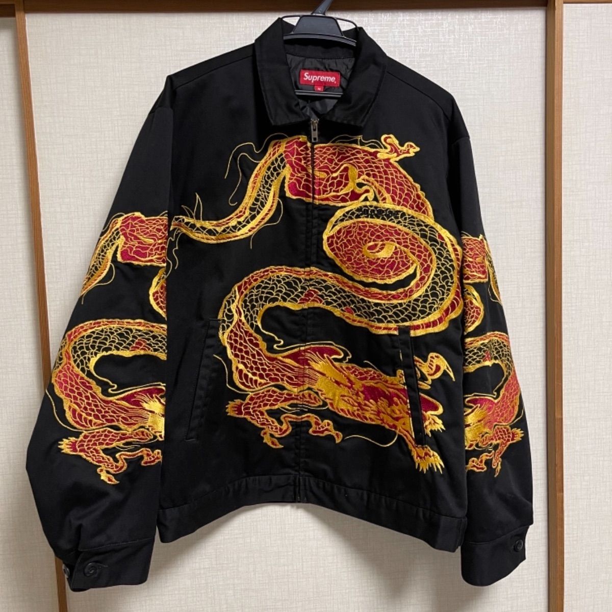 最終値下げ中！Supreme Dragon Work Jacket Black - 洋服好きによる