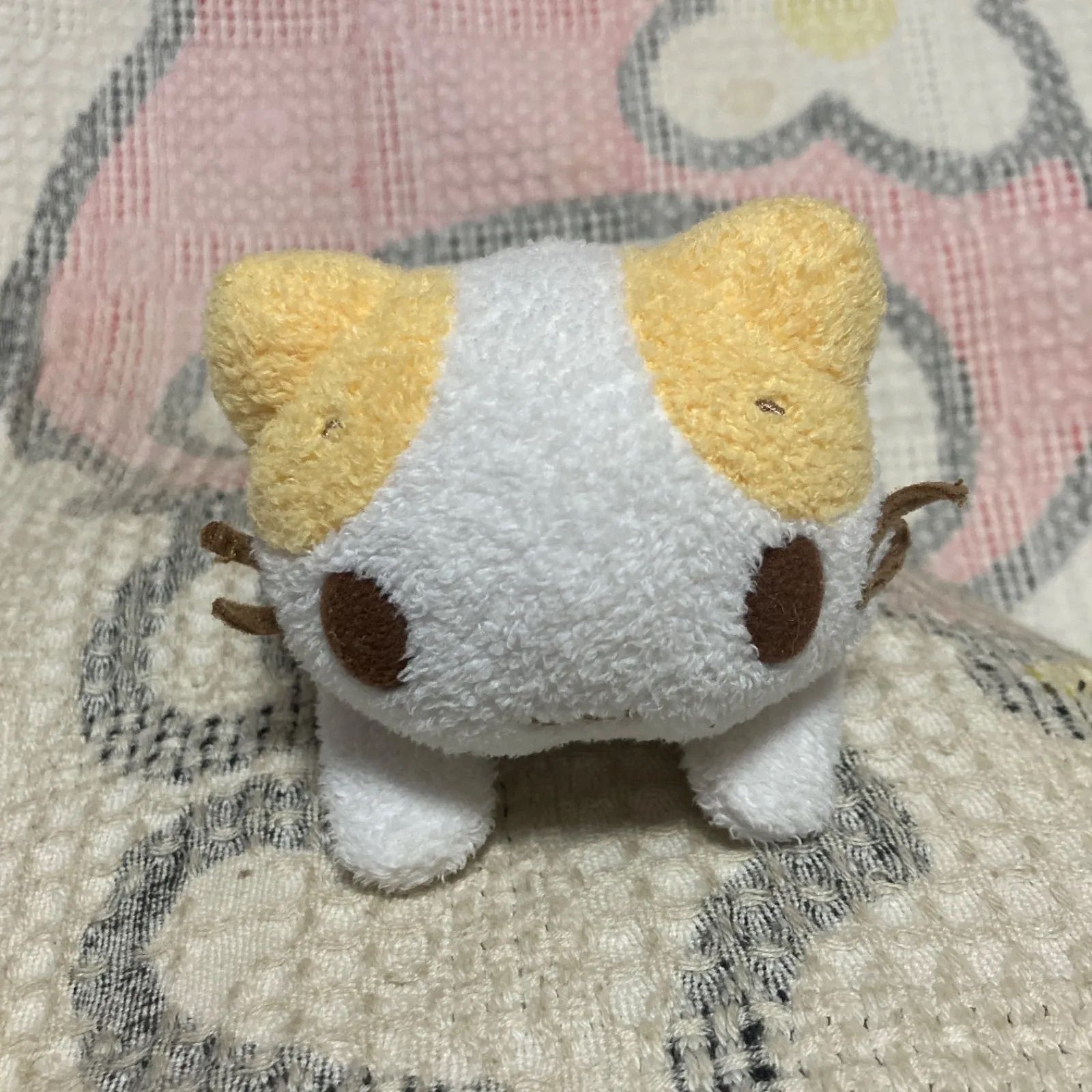 サンリオ　マシュマロみたいなふわふわにゃんこ　ぬいぐるみ　猫　2006 中古品 group535-.jpg