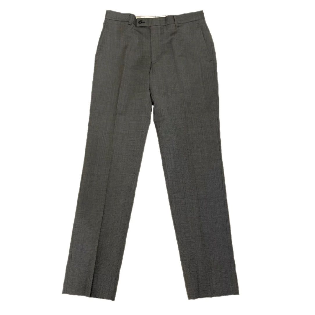 極美品】ORIHICA RHYME ウールパンツスーツ グレー チェック 7号