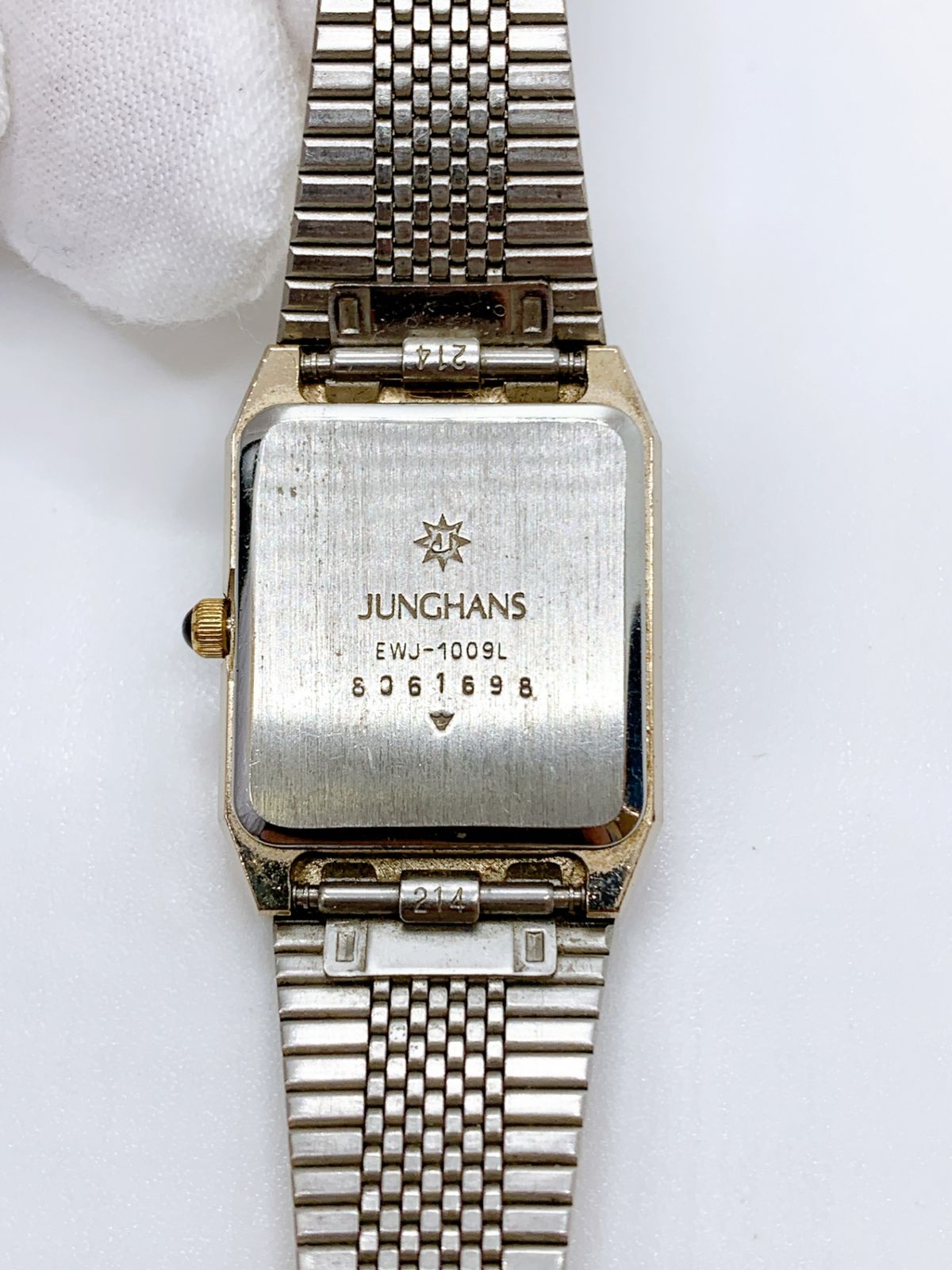 JUNGHANS/ユンハンス レディース腕時計 クォーツ ゴールド/シルバー