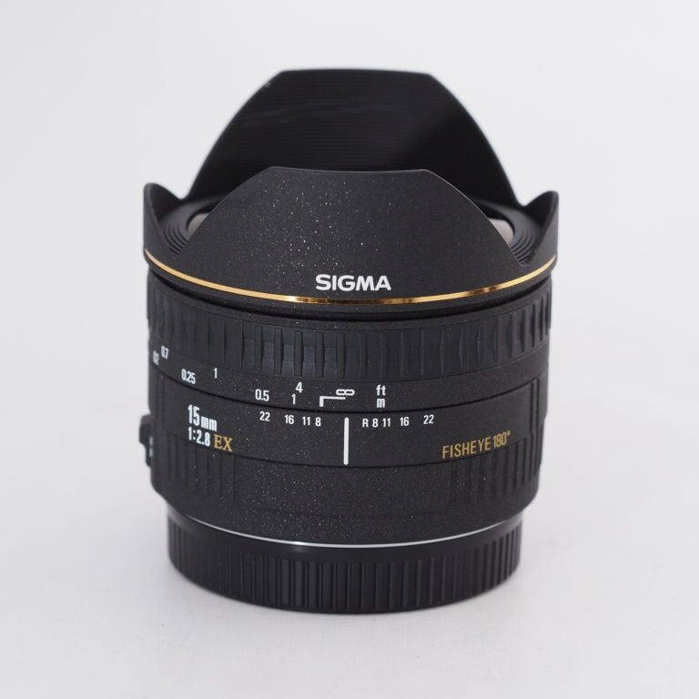 SIGMA シグマ AF 15mm F2.8 EX Fisheye 魚眼レンズ for Canon EF