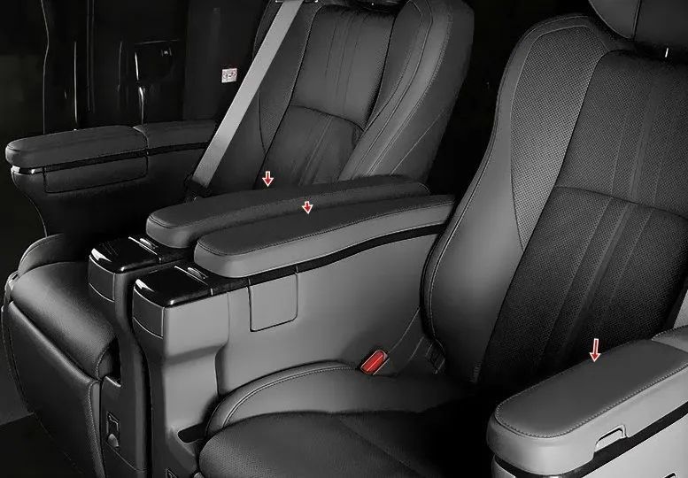 レクサス LM300h 用 アームレストカバー シートアームレスト用カバー 保護＆ 6個 2種選択 FFCRYSTALESIA_COM