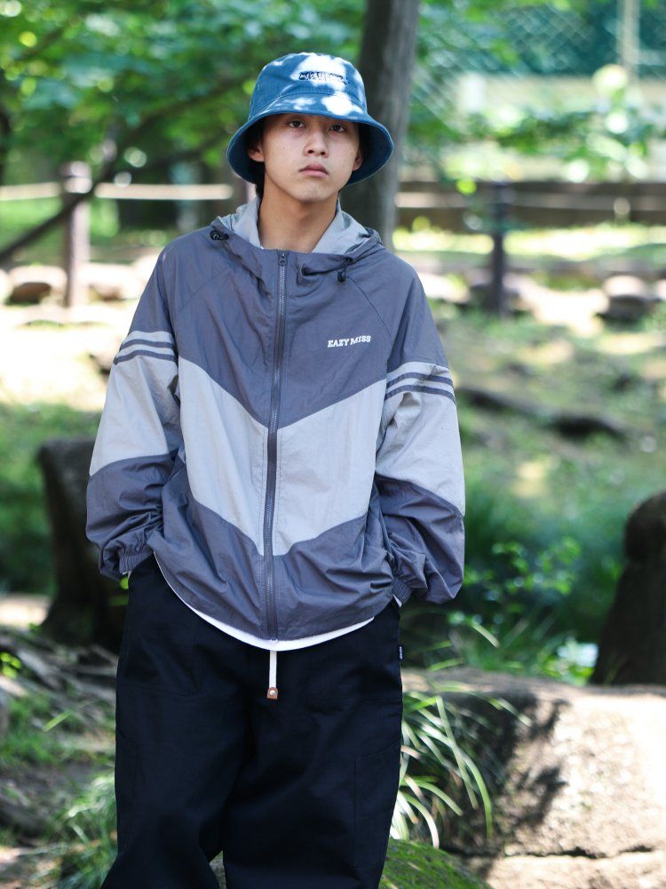 EAZY MISS Colorblock Sunshield Jacket EASY MISS イージーミス