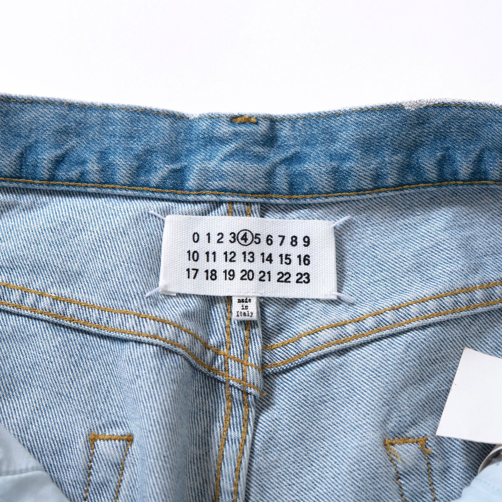 メゾンマルジェラ Maison Margiela ペンキデニム ビアンケット