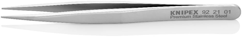 KNIPEX クニペックス 精密ピンセット チップ幅0 50 0 90 全長120 mm 9221 01