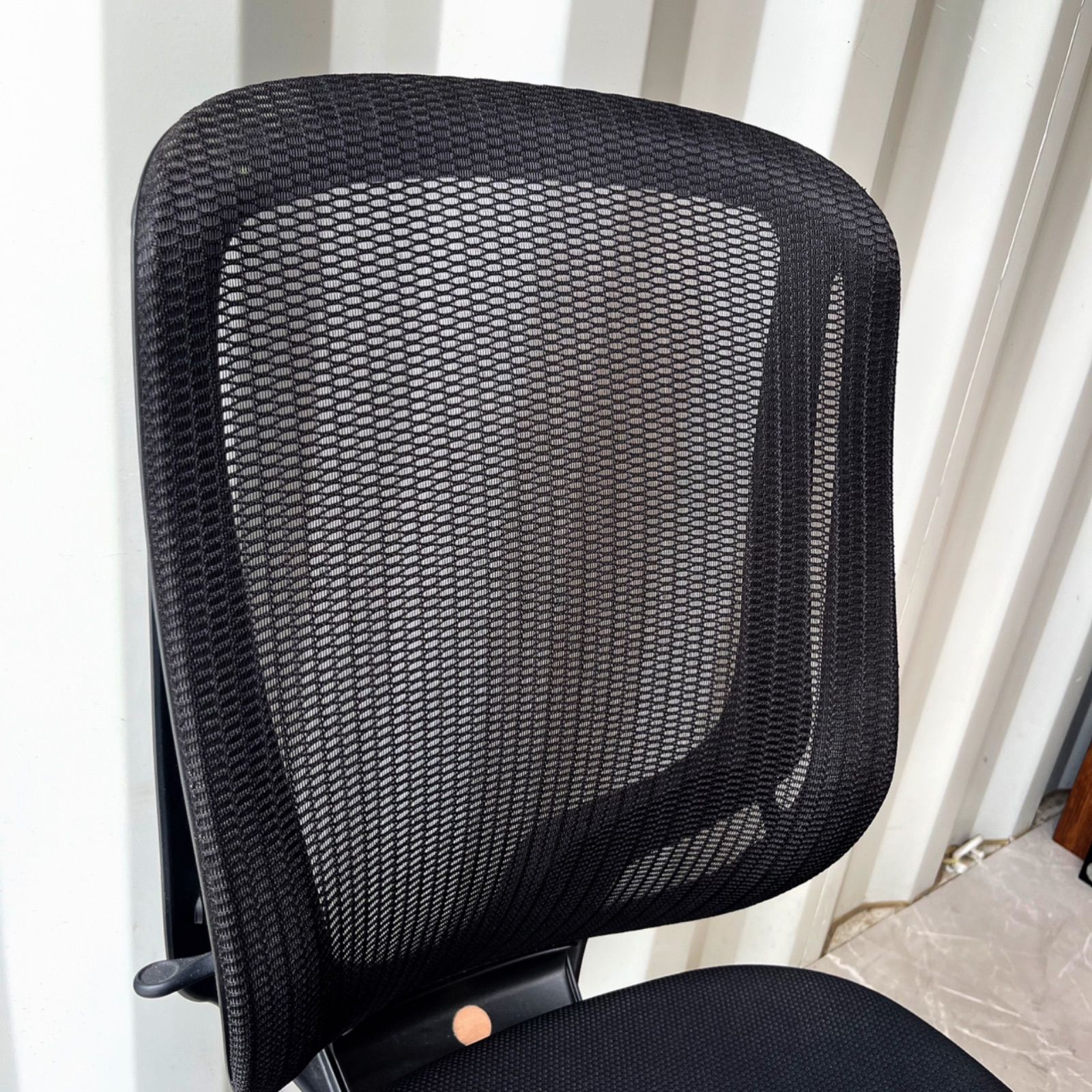 オカムラ シルフィー ハイバックブラックメッシュオフィスチェア