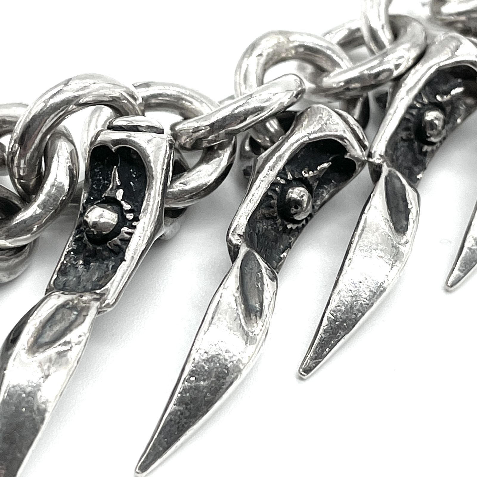 deaf breed B-6 Bracelet Lサイズ デフブリード ブレスレット SILVER