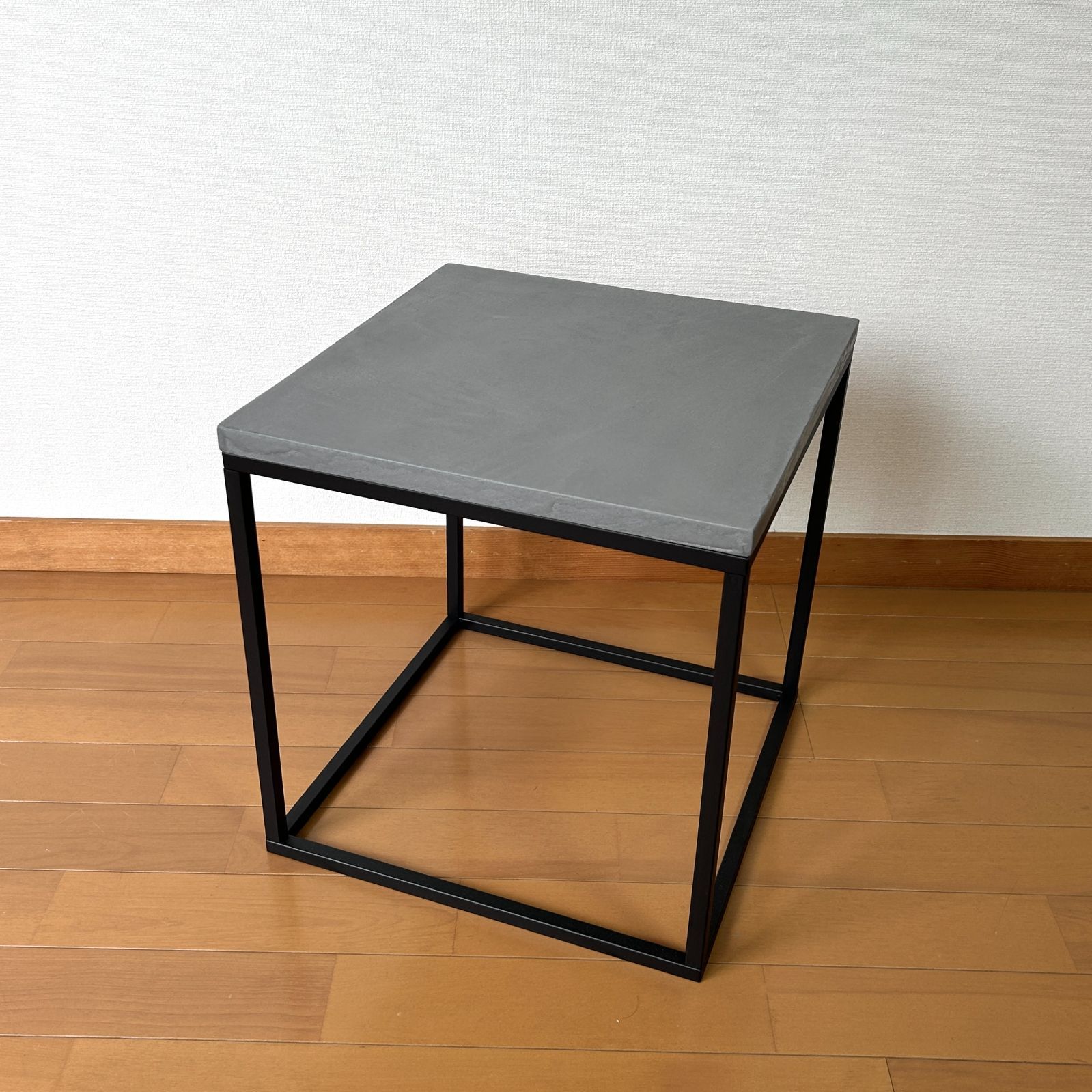 モールテックス ディスプレイ台 グレー｜コンクリート アイアン 展示台 什器 無機質