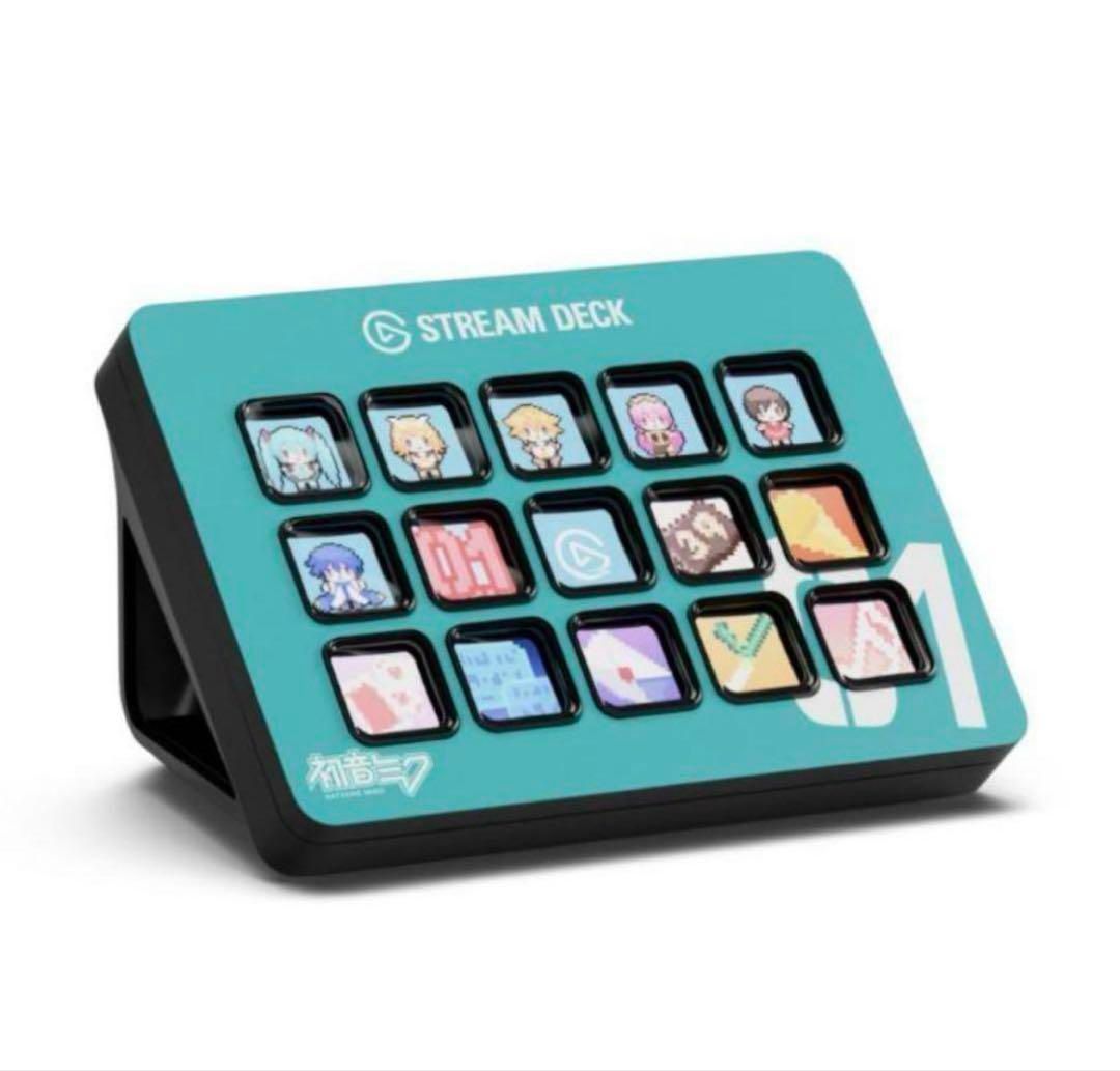 【新品】Elgato Stream Deck MK.2 初音ミク エディション Stream Deck MK.2 Faceplate - 初音ミク エディション 新品 Elgato