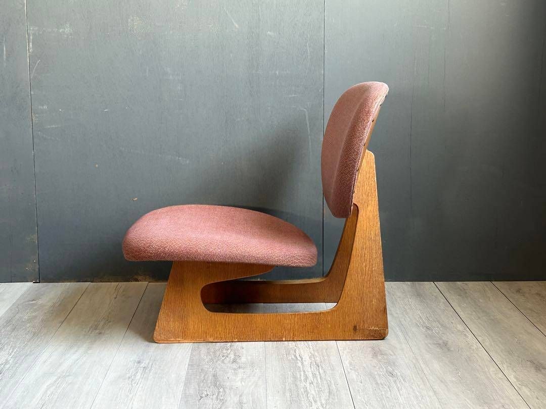 ② 希少 天童木工 長大作 低座椅子 ローチェア TENDO ヴィンテージ SZ