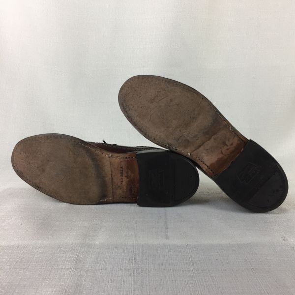 80s?USA製 Vintage☆STAFFORD スタフォード【8.5 B 25.0-25.5-26.0 茶