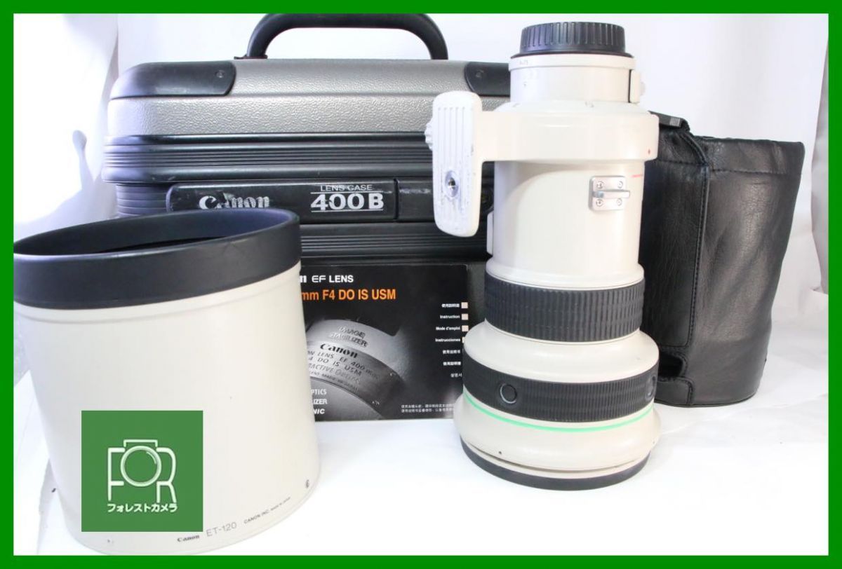 同梱 点検済 Canon EF LENS EF 400mm F4 DO IS USM ハードケース キー付き RR215