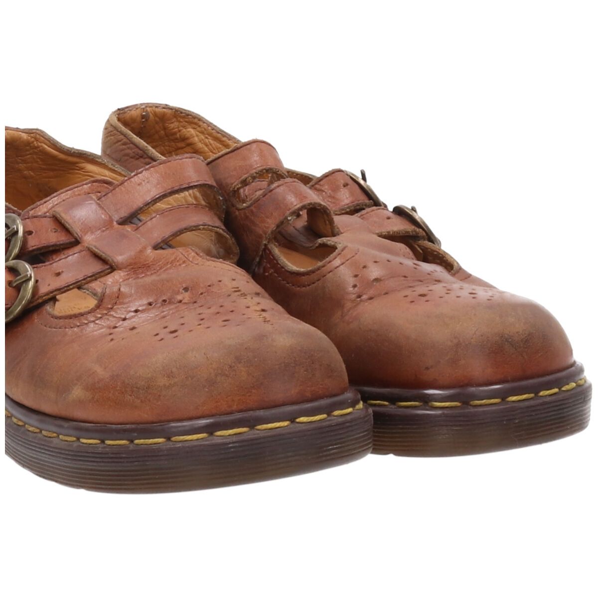 古着 ドクターマーチン Dr.Martens ストラップシューズ 英国製 UK6