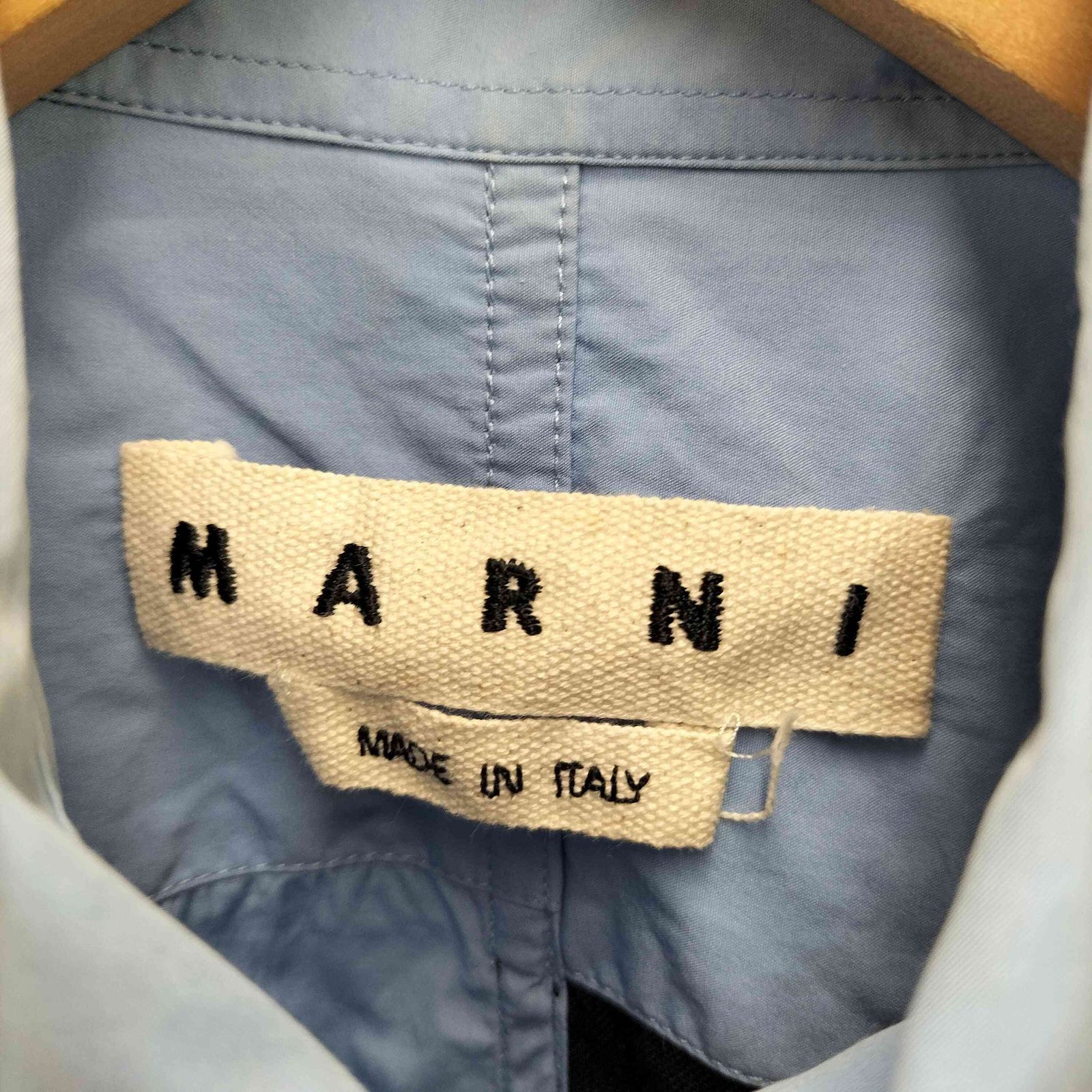 マルニ MARNI 22SS カラーブロックトロピカルウールシャツ マルニ MARNI 22SS カラーブロックトロピカルウールシャツ