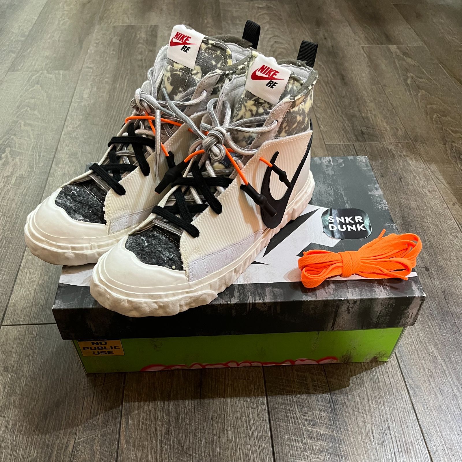 READYMADE NIKE BLAZER MID White CZ3589-100 ブレザー スニーカー 