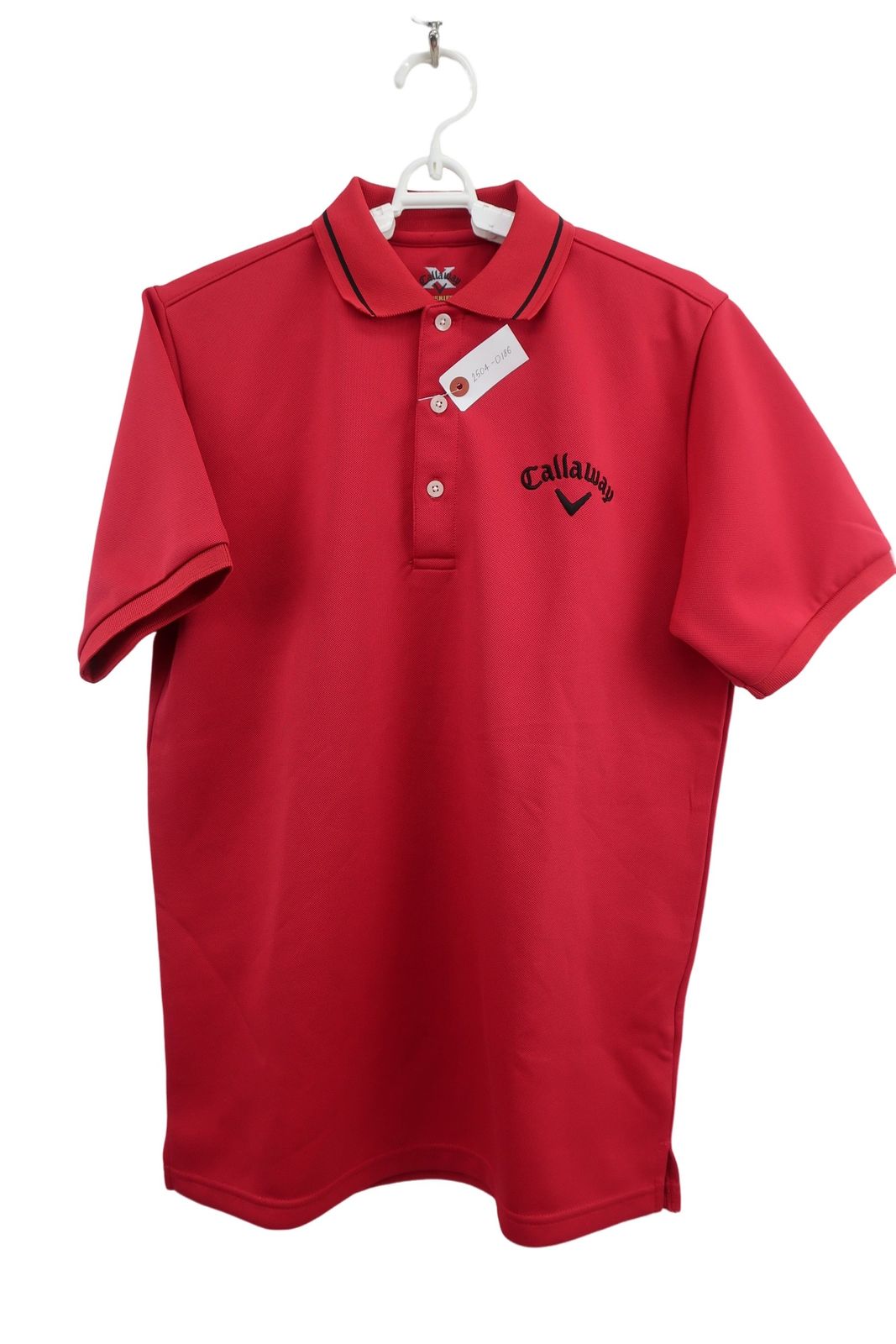 Callaway(キャロウェイ) ポロシャツ 赤 メンズ L 241-286529