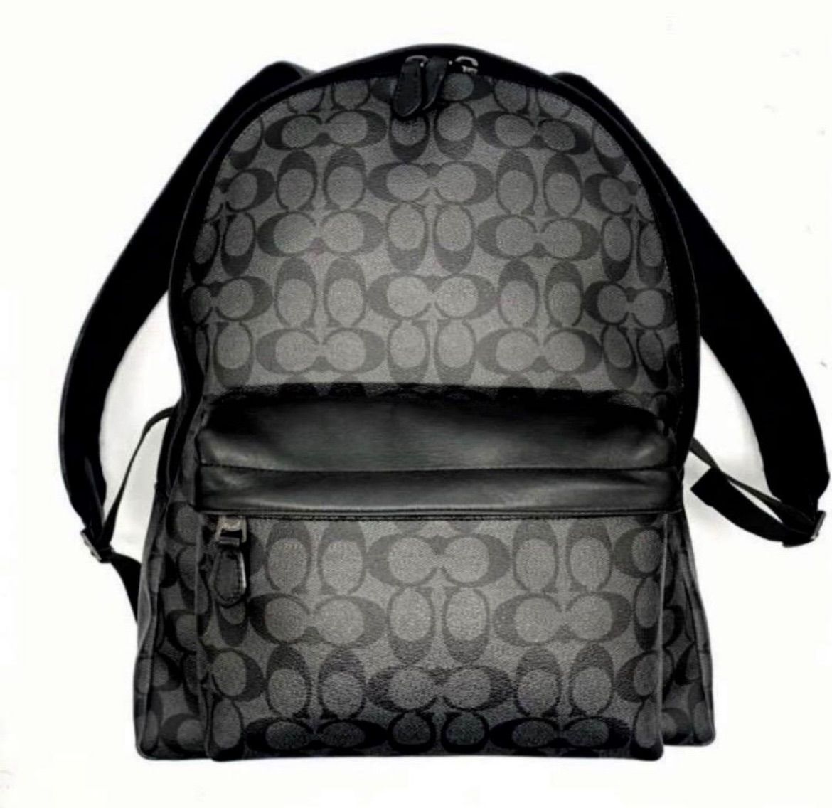 【極美品】COACH コーチ　リュック　バックパック　シグネチャー　55398 極美品】COACH コーチ リュック バックパック シグネチャー