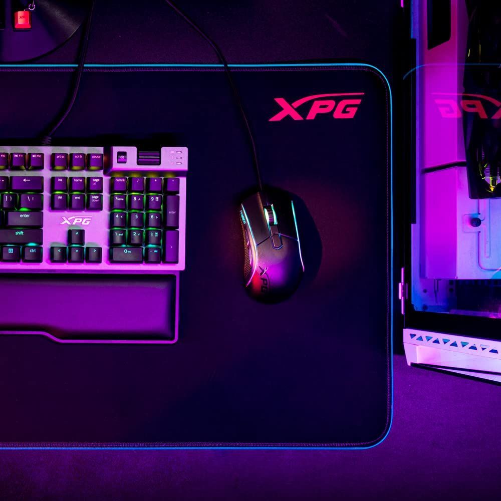 XPG ゲーミング ラージマウスパッド BATTLEGROUND XL PRIME RGB サイズ