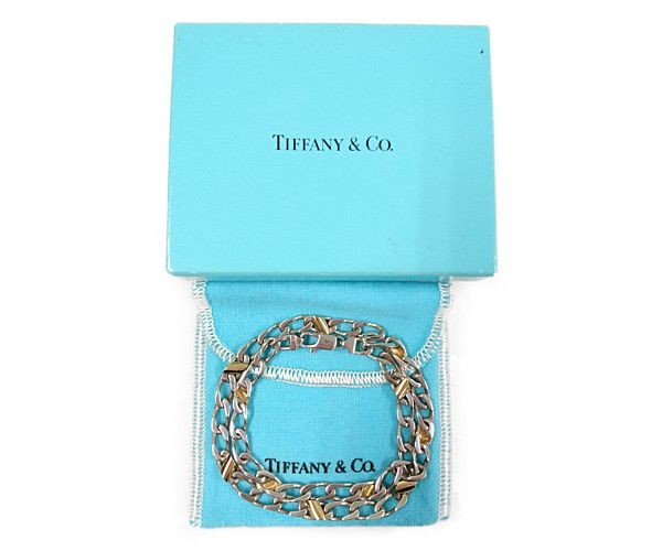 大セール TIFFANYu0026CO. ティファニー シルバー ゴールド コンビ