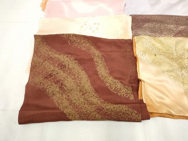 平和屋着物☆和装小物 上質な帯揚げ 10枚セット 逸品 CAAL0725xi