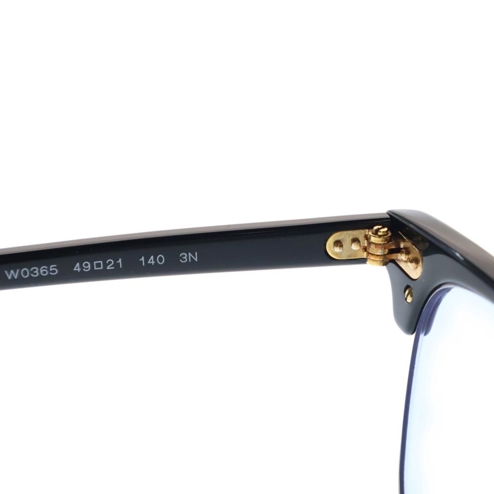 レイバン Ray-Ban サングラス ブラック/ゴールド レイバン クラブマスター RB3016 W0365(エボニィ/ゴールド) 49
