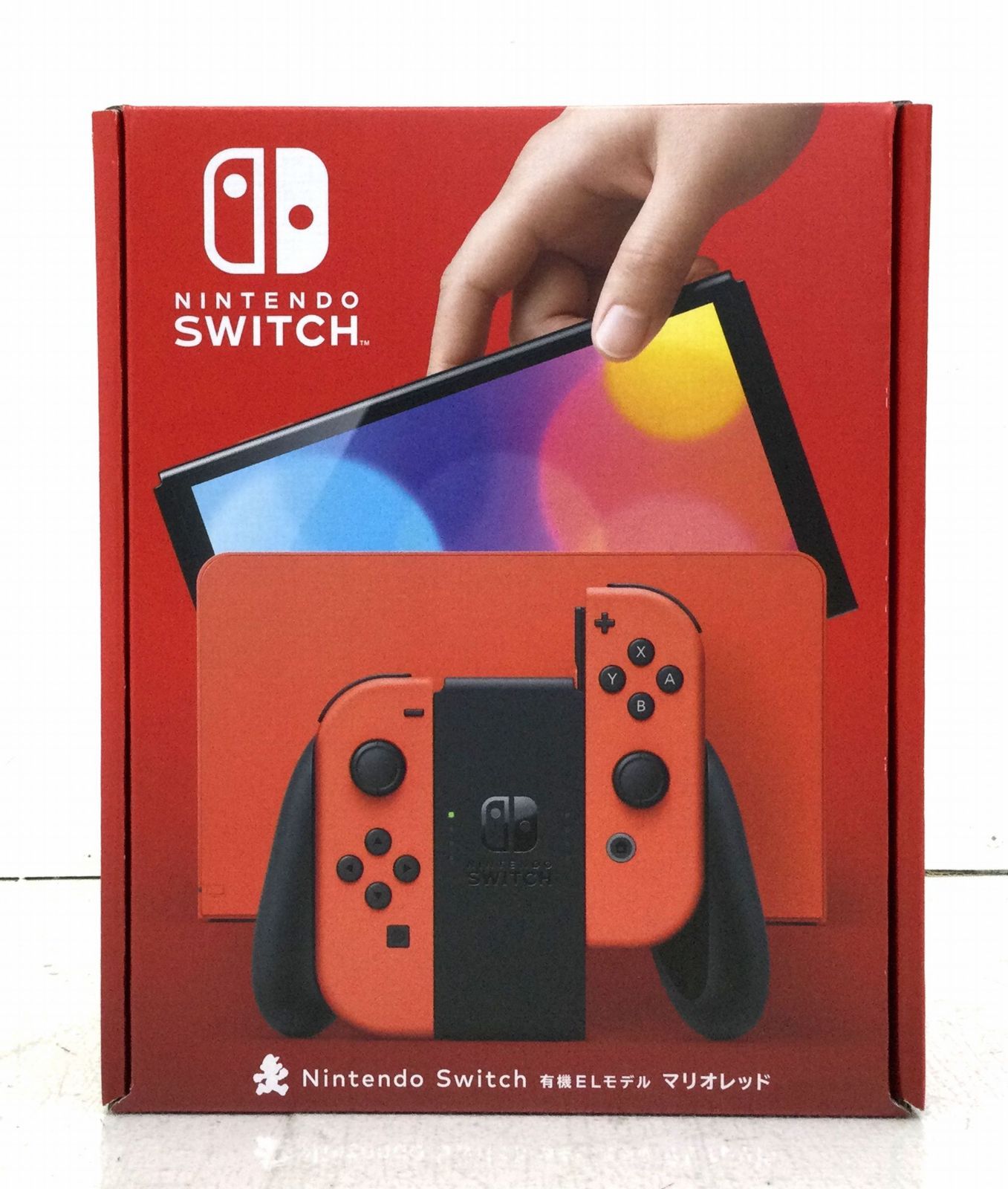 G-0147】Nintendo Switch 有機ELモデル マリオレッド 未使用品 - メルカリ