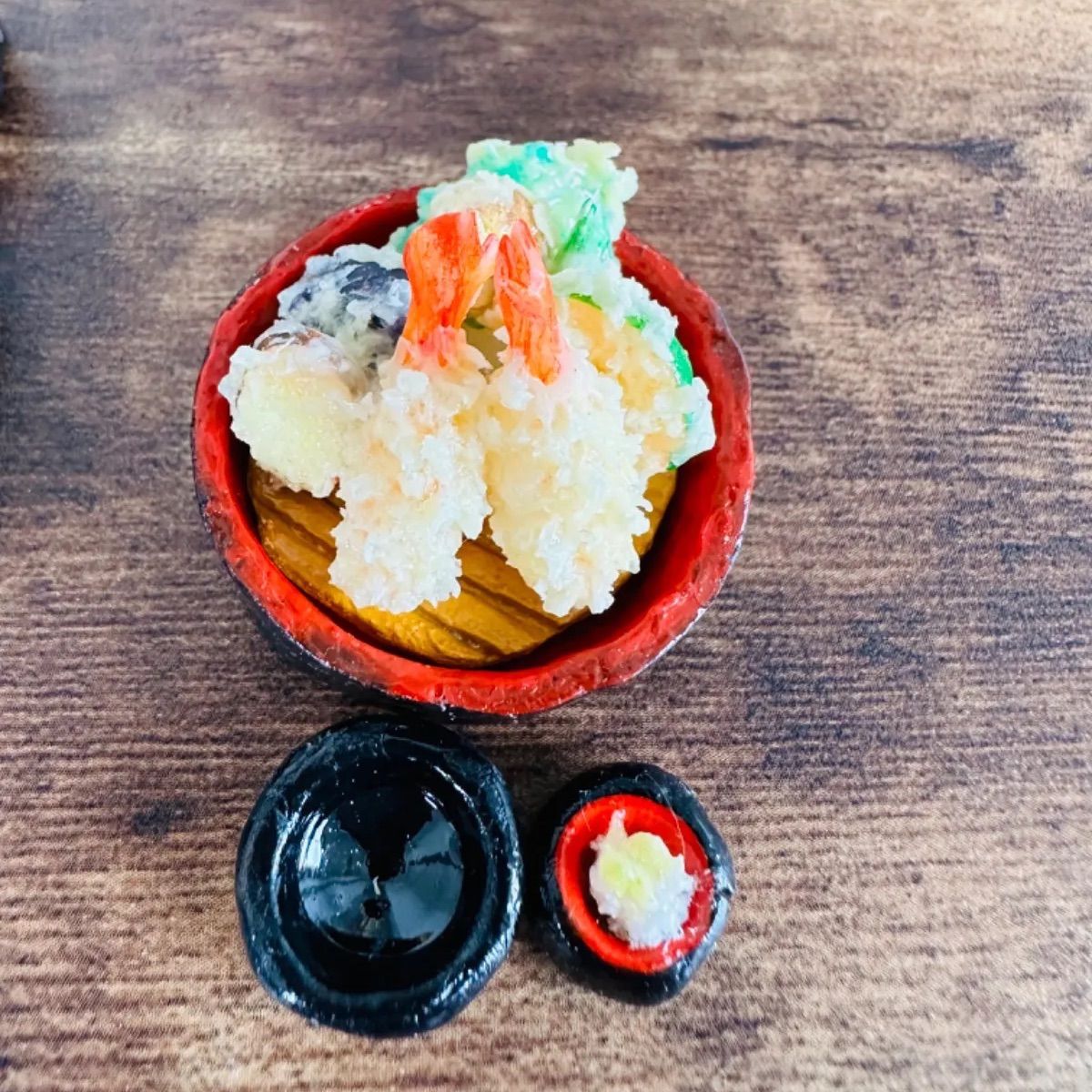 天ぷらおろしそば 食品サンプル - 2