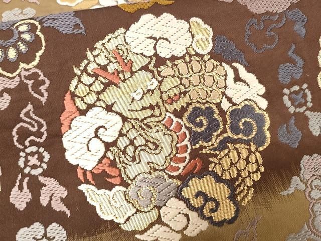 アンティーク　若草色　丸帯　染め　刺繍　白菊　仕立て直し済み アンティーク 若草色 丸帯 染め 刺繍 白菊 仕立て直し済み