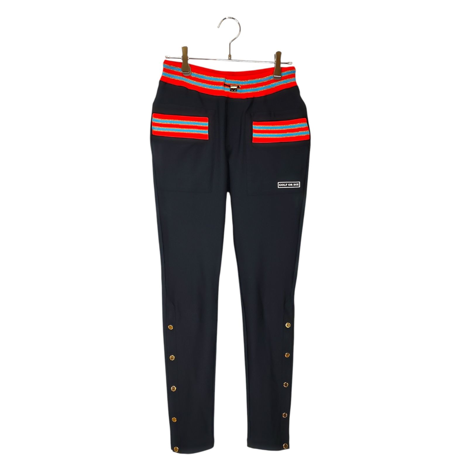 MARK＆LONA マークアンドロナ ゴルフ 22SS パンツ MLW-2B-AT15 36 ブラック レディース