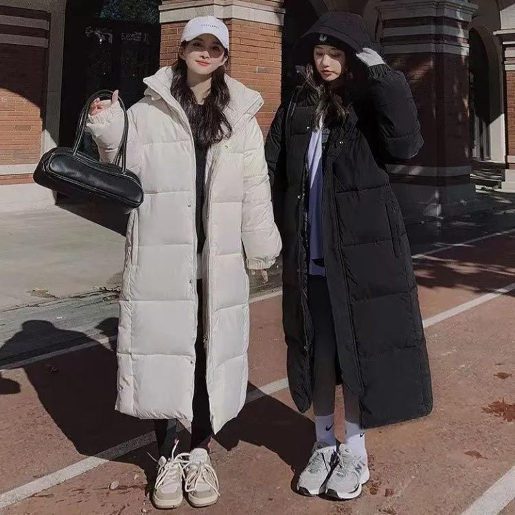 中綿ジャケット ロング丈 防寒 ベンチコート メンズ レディース 超ロングコート 冬服 膝下丈 保温性抜群 暖かい スポーツ観戦 作業服 野球 部活 トレーニング あったか ダウン風ジャケット フード zjjj3308