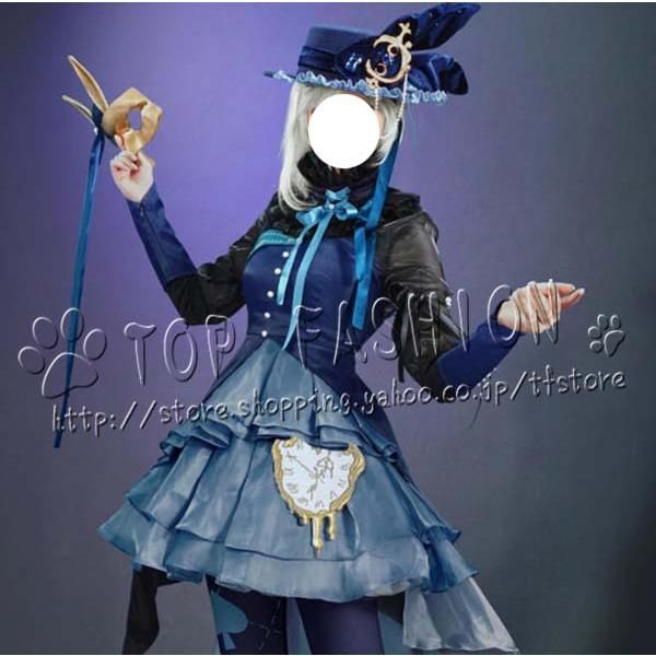 重返未来 1999 Reverse 1999 風 維爾汀 Vertin ヴェルティ 耳の長い時計屋コスプレ衣装 ウィッグ お面 演出服 クリスマス ハロウィン 文化祭A1015