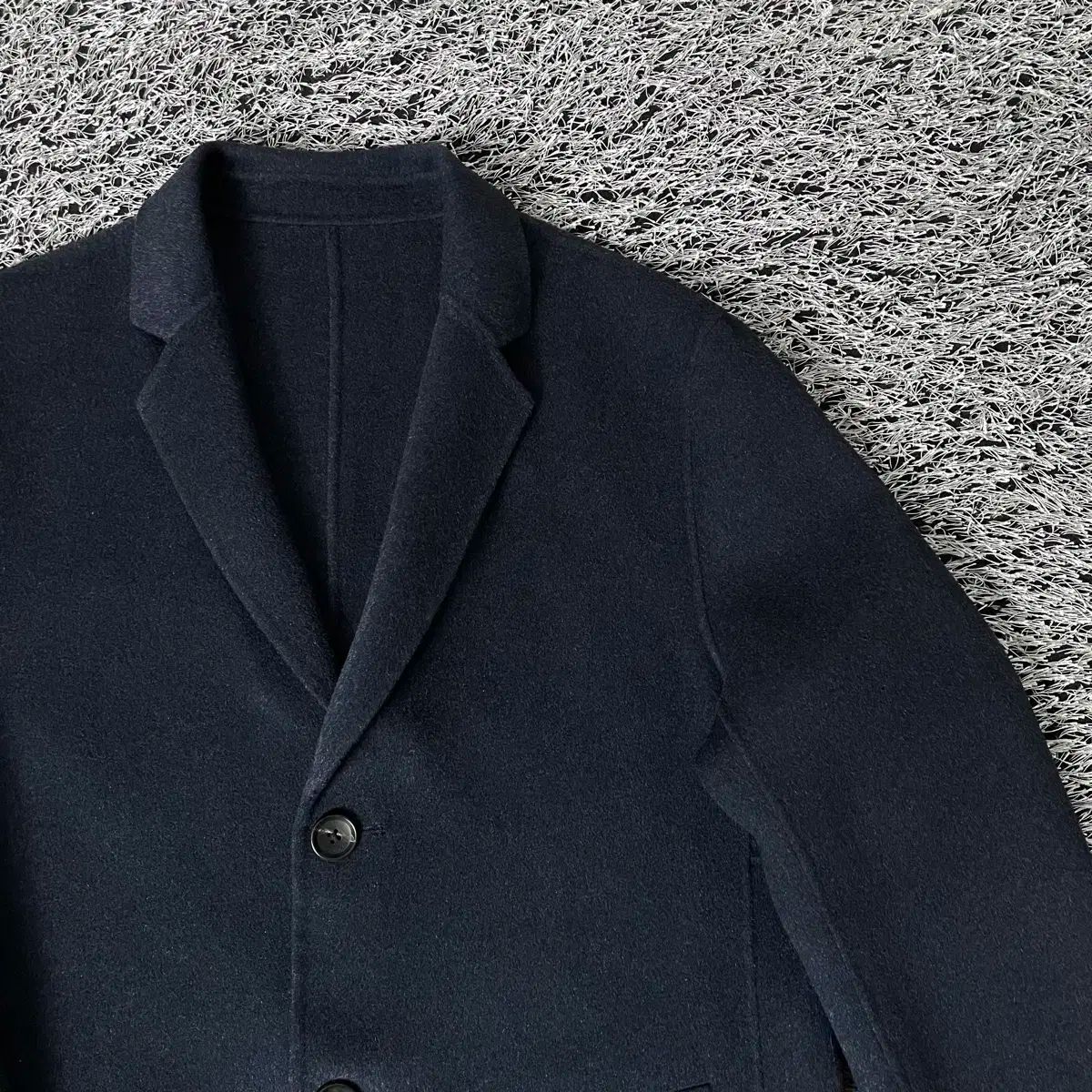 AUSTINREED*オースチンリード ウールコート アルパカ混 グレー 40