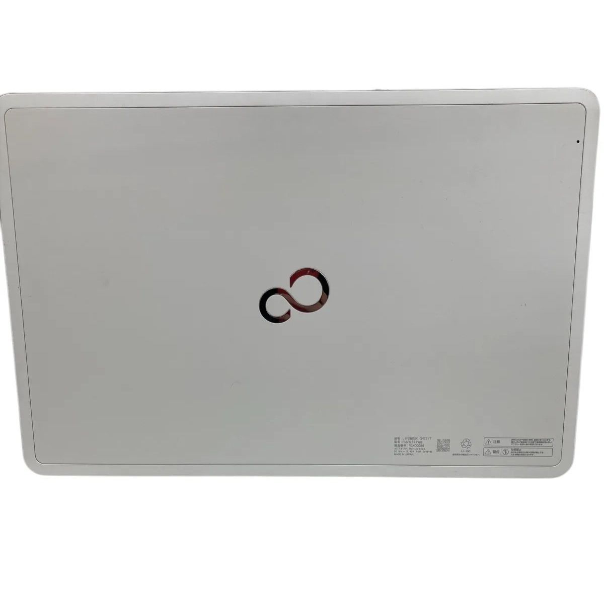 186000 現状品 富士通 Lifebook GH77/T FMVG77TW ?富士通 LIFEBOOK 