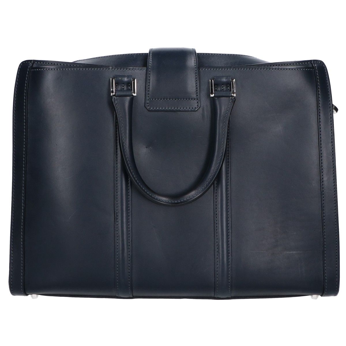 最終値下】万双シモーネBOXダブル天ファスナー ダークブラウン メンズ